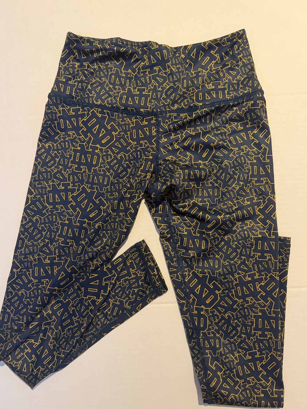 Women’s Notre Dame Leggings - Team Logo Print